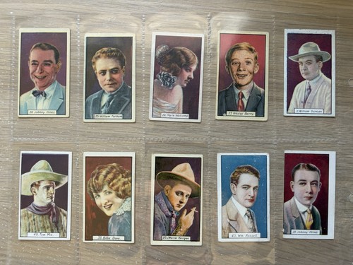 Thomas bear cigarette - 10, cards