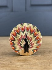 Chinese Wooden Straw Peacock