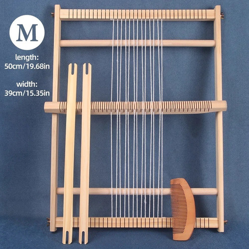 Wooden weaving loom - weaving,