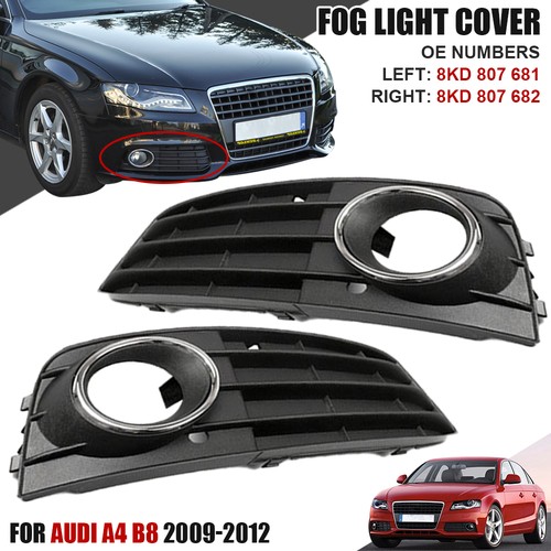 Pair front bumper - lower, fog