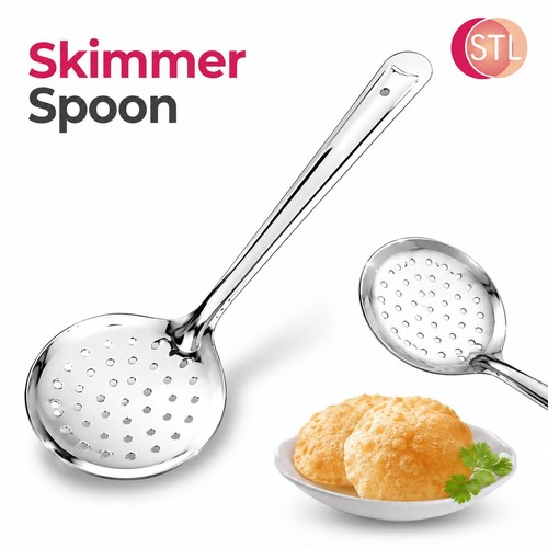 Stainless steel skimmer spoon - skimmer,