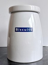 London pottery Biscuit Barrel