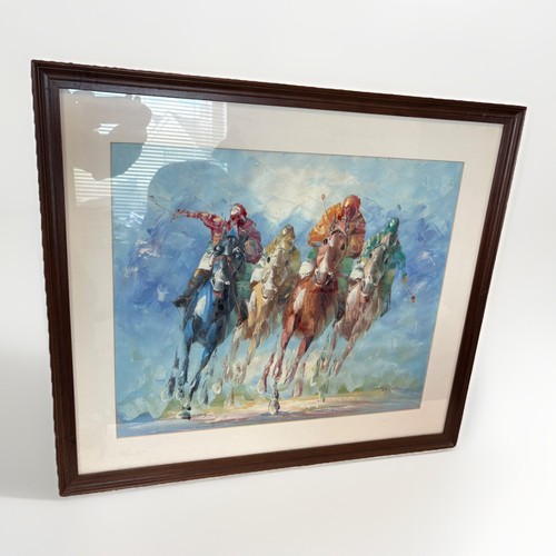 Vintage horse racing polo - 4,