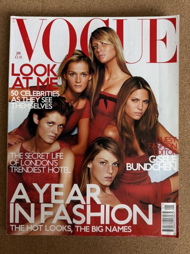 Vogue magazine supermodel - vogue, uk