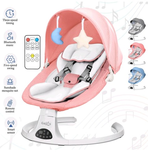 Pink bluetooth electric baby - pink,