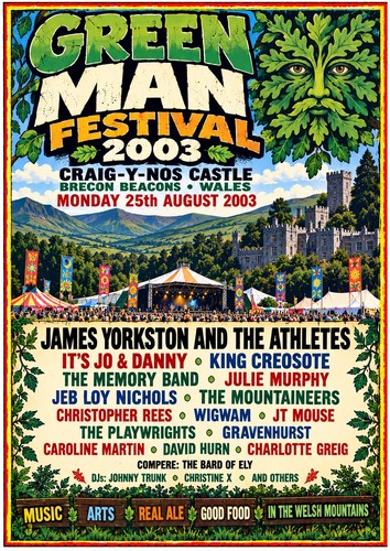 2003 green man festival - green,