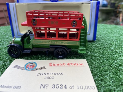 Oxford 1909 aec double decker - oxford,