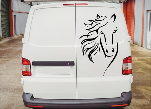 Tribal horse car stickers - tribal,