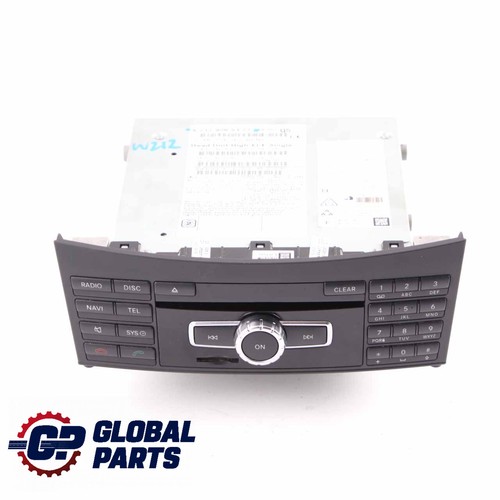 Radio head unit mercedes w212 - head,