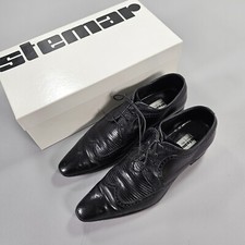 Stemar Mens Shoes Black 6.5 UK