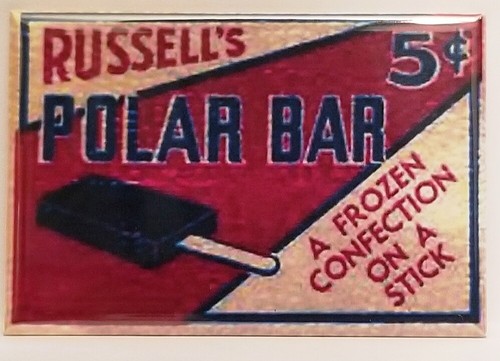 Polar bar ice - ice, magnet