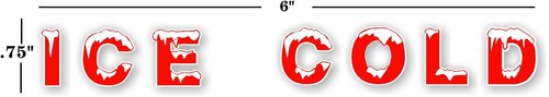 Horizontal red ice - 6",