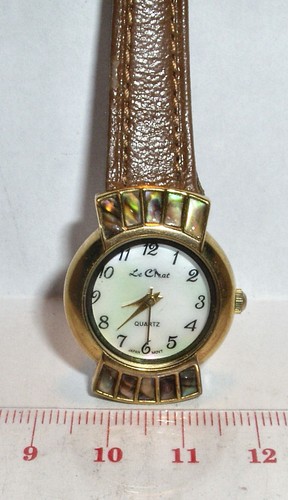 Ladies gold colour abalone - gold, colour/abalone