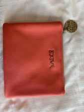 ZOEVA Classic Large MAKE UP BAG CLUTCH - limited edition Coral Shine