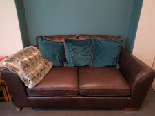 M&S Chocolate Brown Leather