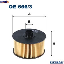 OIL FILTER OE 666/3 FOR