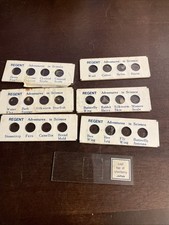 7 Microscope Slides From