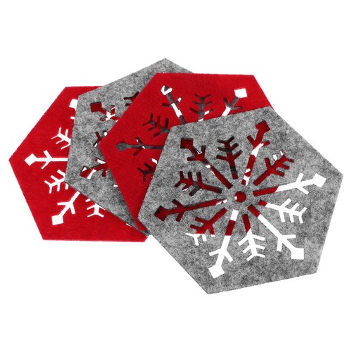 Pcs hexagon place mats - 4,