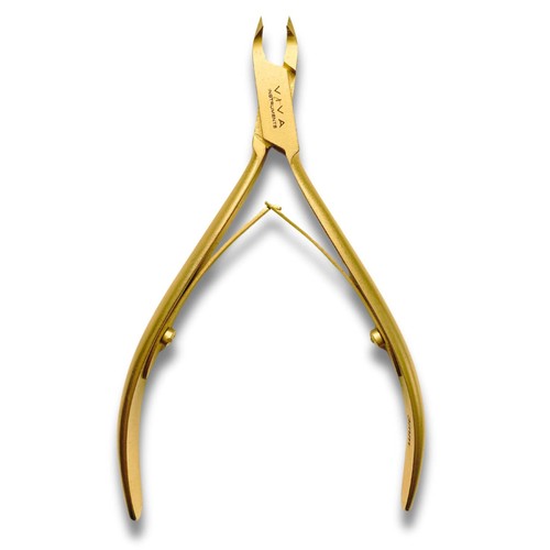 Cuticle nipper gold 3mm - nipper,