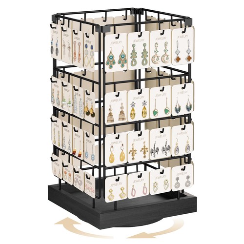 360 rotating earring - earring, cards
