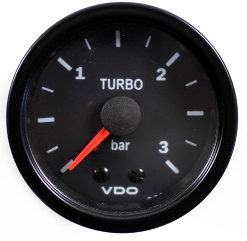 Vdo boost pressure gauge 52mm - vdo,