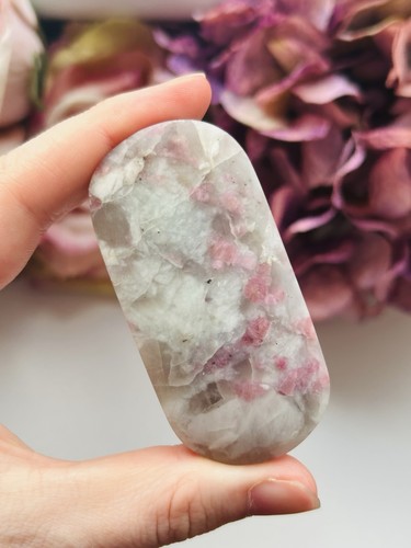 Crystal unicorn palm stone - crystal,
