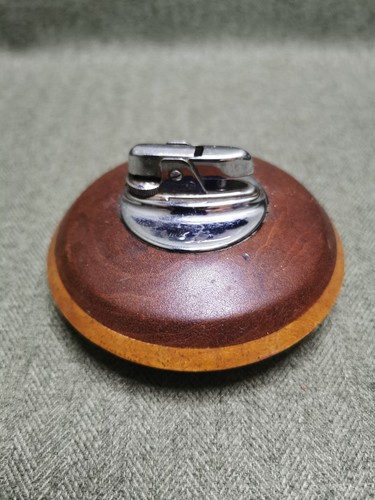 Vtg ronson wooden - wooden, disc