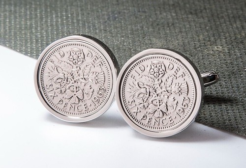 Lucky sixpence coin - lucky, 6d