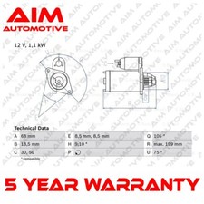 Starter Motor AIM Fits
