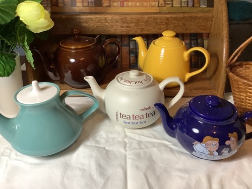 Vintage china teapots 5 - vintage,