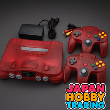 Nintendo 64 Clear Red N64
