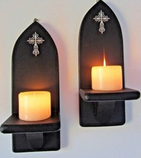 PAIR CATHOLIC CHURCH WALL