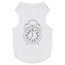 'Alarm Clock' Pet Dog / Cat T-Shirt (PT018197)