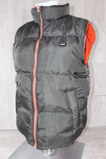 Eisenegger Klassiker Men’s Grey Reversible Gilet Jacket Padded Quilted Size M