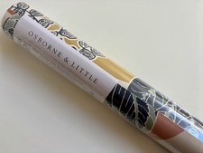 Osborne & Little 1 Roll W7855-01 Sealed Quality Wallpaper Wallcovering (G33)