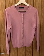 Womens Cardigan M&S Pink Soft