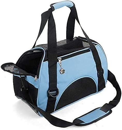 Blue cat carrier - cat,