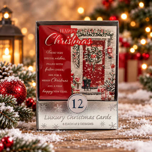 Luxury christmas cards - 12,