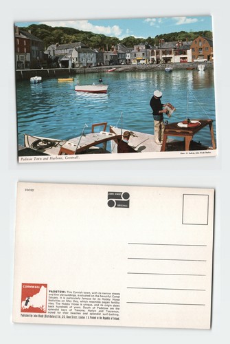 Vintage postcard padstow - postcard,