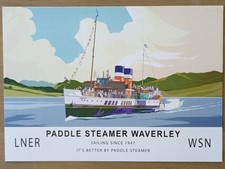 Paddle Steamer Waverley - Art