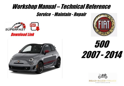 Fiat 500 workshop service - fiat,