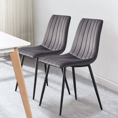 Velvet dining chairs - dining, stripe