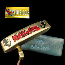 Custom Milled Freddy Themed Ping Karsten Putter 84cm Genuine Leather Head Cover