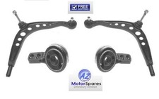 BMW 316 318 320 323 325 E30 WISHBONE SUSPENSION ARMS LEFT AND RIGHT WITH BUSHES 