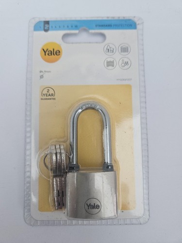 Yale padlock 30mm long shackle - yale,