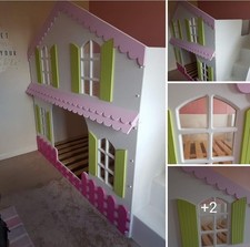Beautiful Cottage House Bunk Bed Or Bed With Play Area Underneath ?