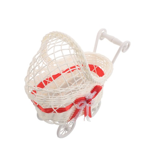 Trolley shaped woven flower - trolley,