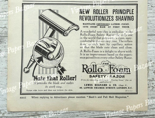 Shaving rollo foam safety - shaving,