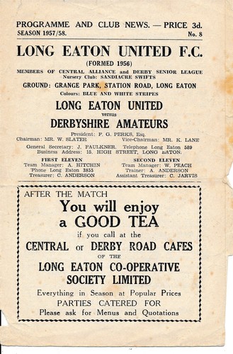 Long eaton united - long, derbyshire