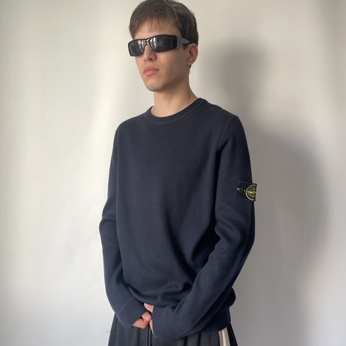 Stone island blue - blue, sweater